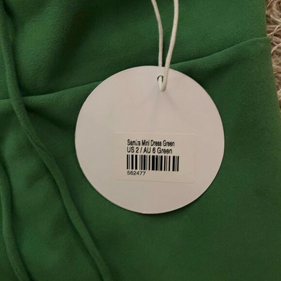 Princess Polly Green Dress size 2 NWT - Picture 4 of 5
